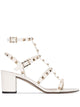 Valentino Garavani Rockstud Leather Ankle Strap Sandals 60