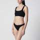 Hunza G Xandra Black Twopiece Bikini