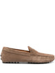 Tod's Brown Suede Loafers