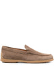 Tod's Brown Leather Sneakers Footwear