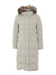 Moorer Ivory White Zagara Parka