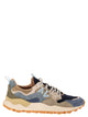Flower Mountain Yamano 3 - Sneakers In Suede And Technical Fabric