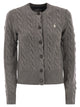 Polo Ralph Lauren Wool And Cashmere Cable Knit Cardigan
