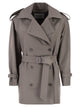 Maxmara Mxscacio - Short Cotton Trench Coat