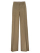 Maxmara Mxsbronte - Virgin Wool And Silk Wide-Leg Trousers