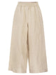Weekend Maxmara Wkdfelino - Wide-Leg Linen Trousers