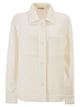 Dondup Viscose Blend Shirt Jacket