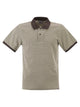Carhartt Short-Sleeved Polo Shirt With A Striped Pattern