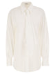 Brunello Cucinelli Stretch Cotton Shirt With Tie