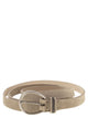 Brunello Cucinelli Suede Calfskin Belt