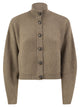 Brunello Cucinelli Pure Cashmere English Rib Cardigan