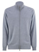 Brunello Cucinelli High-Necked Cashmere Cardigan With Zip