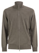 Brunello Cucinelli High-Necked Cashmere Cardigan With Zip