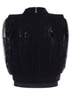 Fabiana Filippi Fringed Top In Virgin Wool, Silk And Cashmere