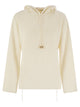 Fabiana Filippi English Ribbed Hooded Sweater