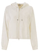 Brunello Cucinelli Hooded Zip-Up Sweatshirt In Technical Cotton Jersey
