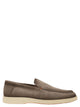 Santoni Suede Moccasin