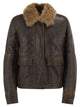 Brunello Cucinelli Sheepskin Jacket With Fur Collar