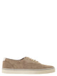 Brunello Cucinelli Reversed Calfskin Trainers