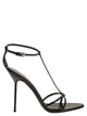Paris Texas Lidia T-Strap Sandal - Patent Leather T-Strap Sandals