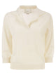 Vanisé Cashmere And Silk Knitted Polo