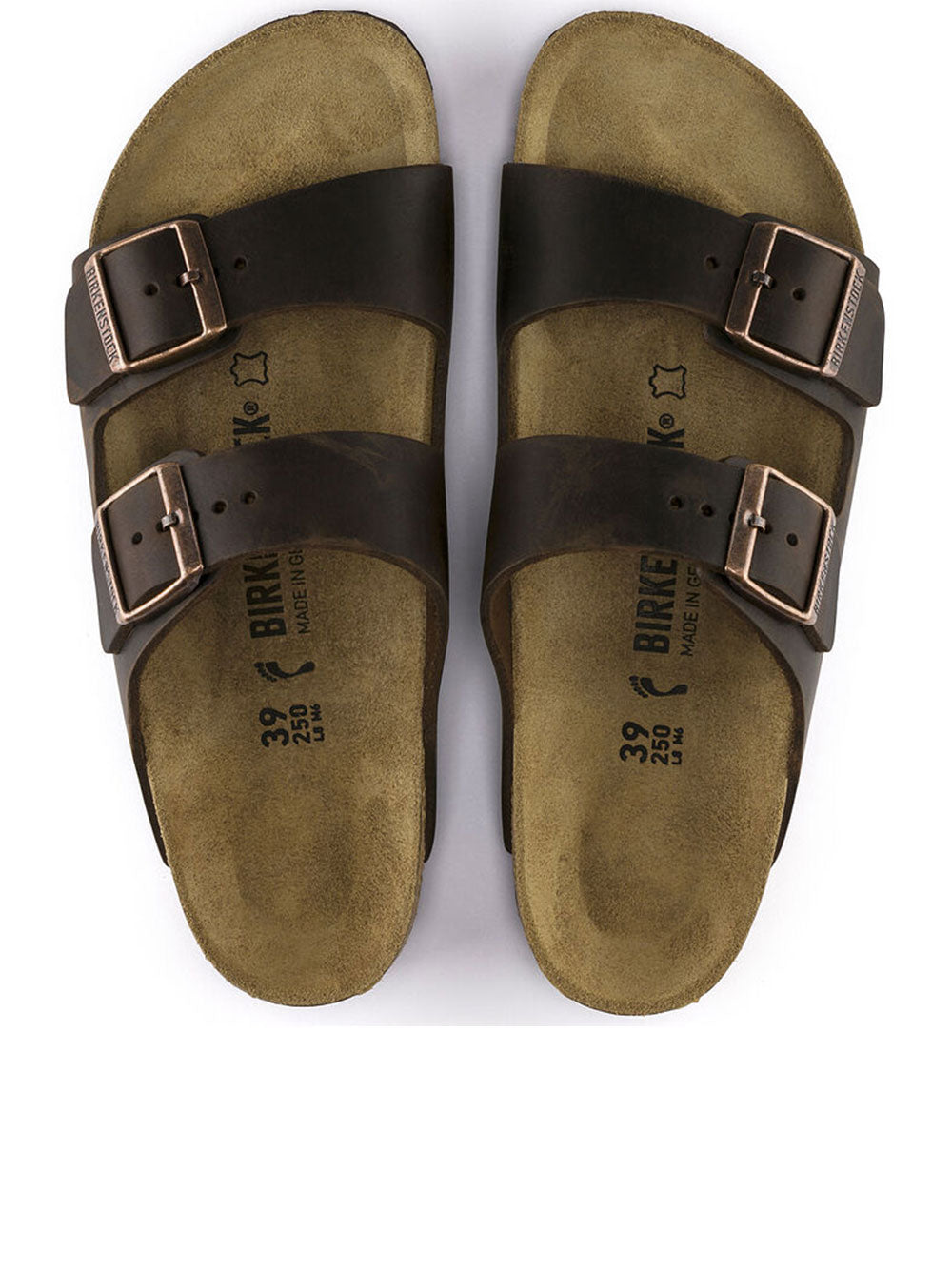 Birkenstock Arizona Brown Leather Sandals