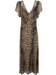 Rixo "Bexley" Dress Nina Leopard Brown