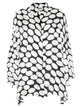 Dries Van Noten Casia Viscose Shirt With Large Polka Dot-Motif