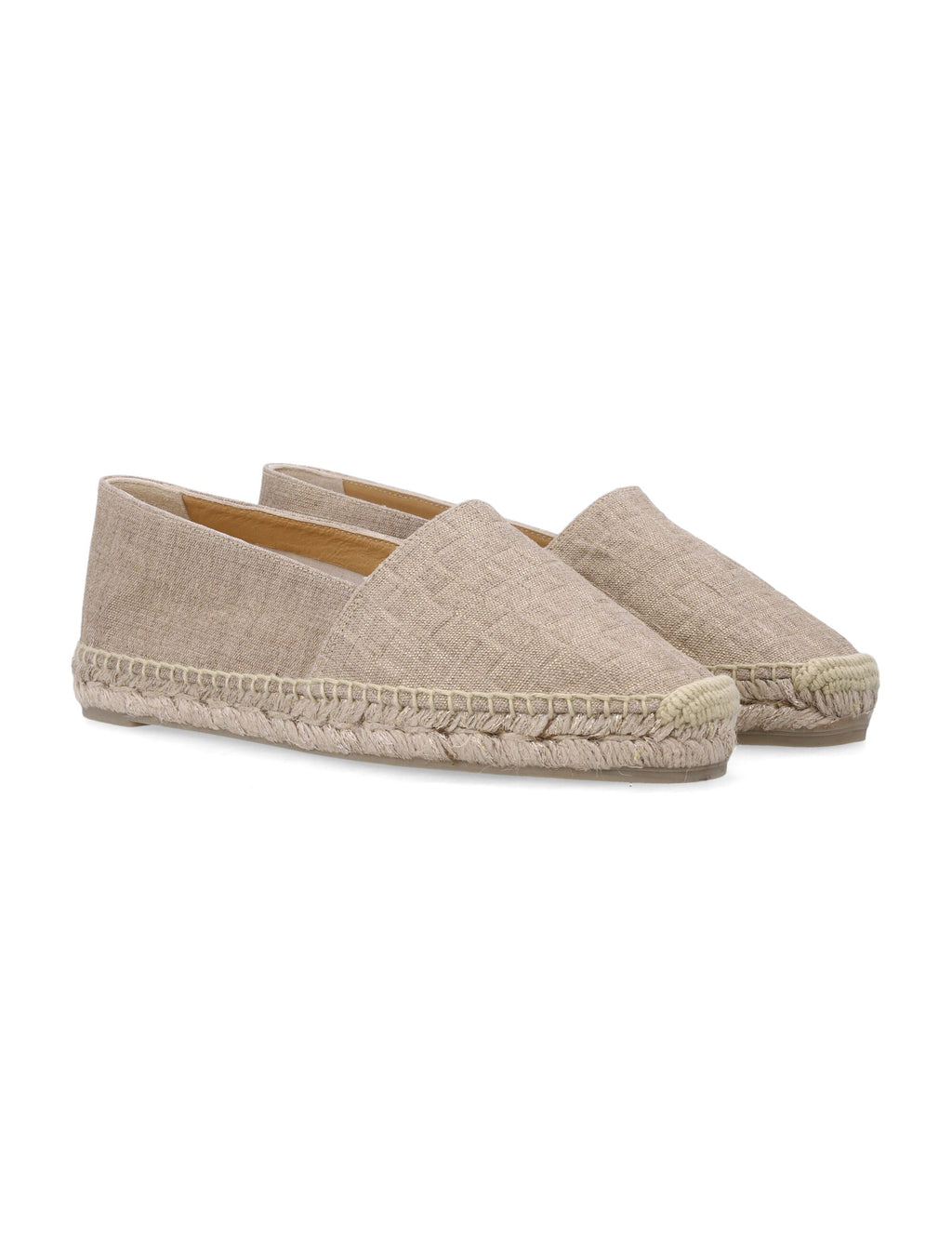 Castañer Castañer Kenda Linen Gold Espadrilles