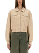 Moschino Jeans Beige Cotton Jacket