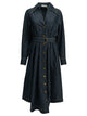 Zimmermann Blue Cotton Midi Shirtdress