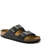 Birkenstock Arizona Black Leather Sandals