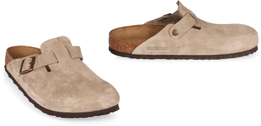 Birkenstock Boston Suede Taupe