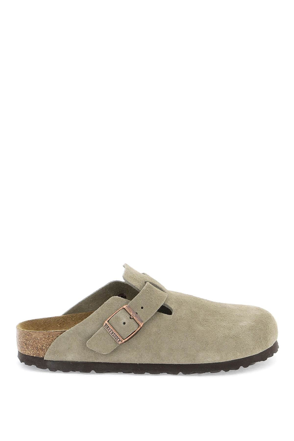 Birkenstock Boston Suede Narrow Slippers