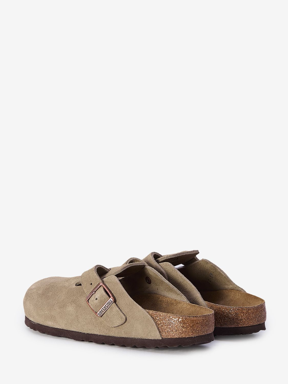Birkenstock Boston Suede Narrow Slippers