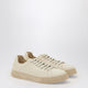 Ferragamo  Mascarpone-Colored Leather Sneakers
