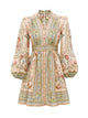 Zimmermann Roselight Plunge Mini Dress