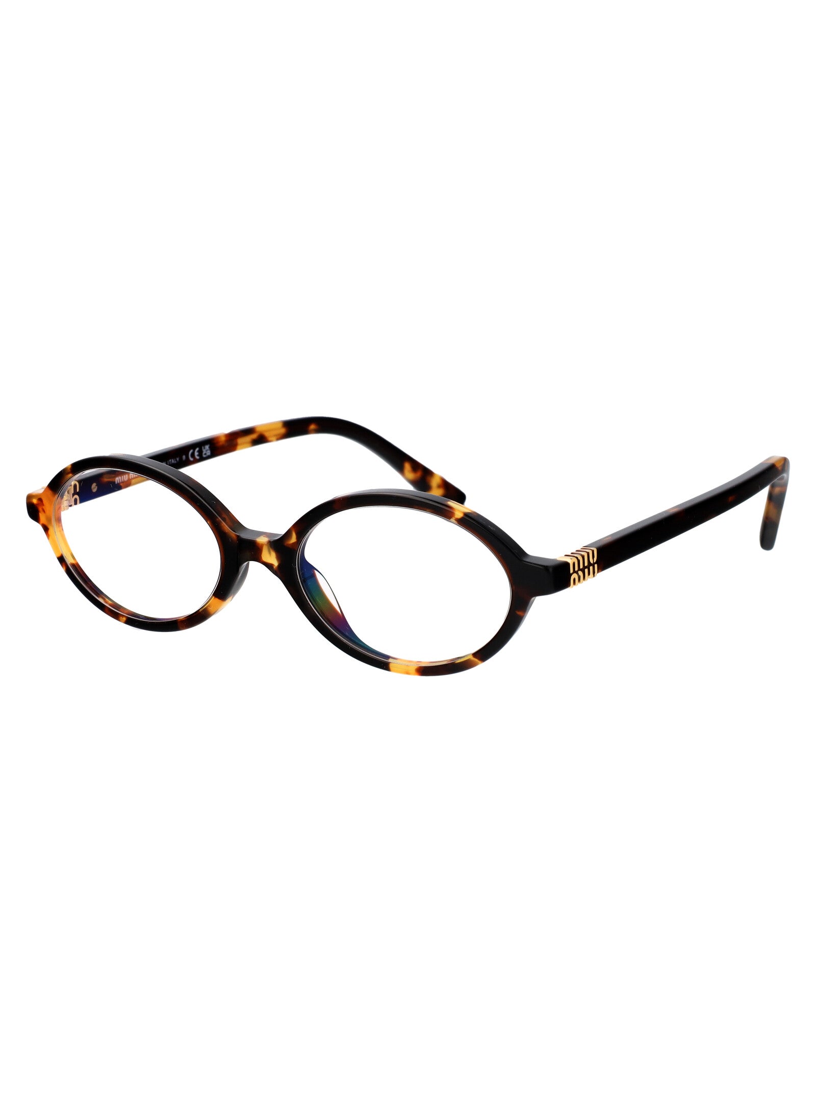 Miu Miu Acetate Havana Miele Sunglasses
