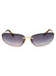 Miu Miu Oro Pallido Metal Sunglasses