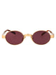 Miu Miu Ottone Metal Sunglasses