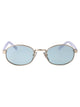 Prada Silver Metal Sunglasses