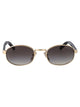 Prada Pale Gold Metal Sunglasses