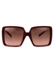 Tiffany & Co Burgundy Injected Sunglasses