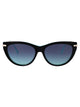 Tiffany & Co Nero Su Blu Tiffany Acetate Sunglasses