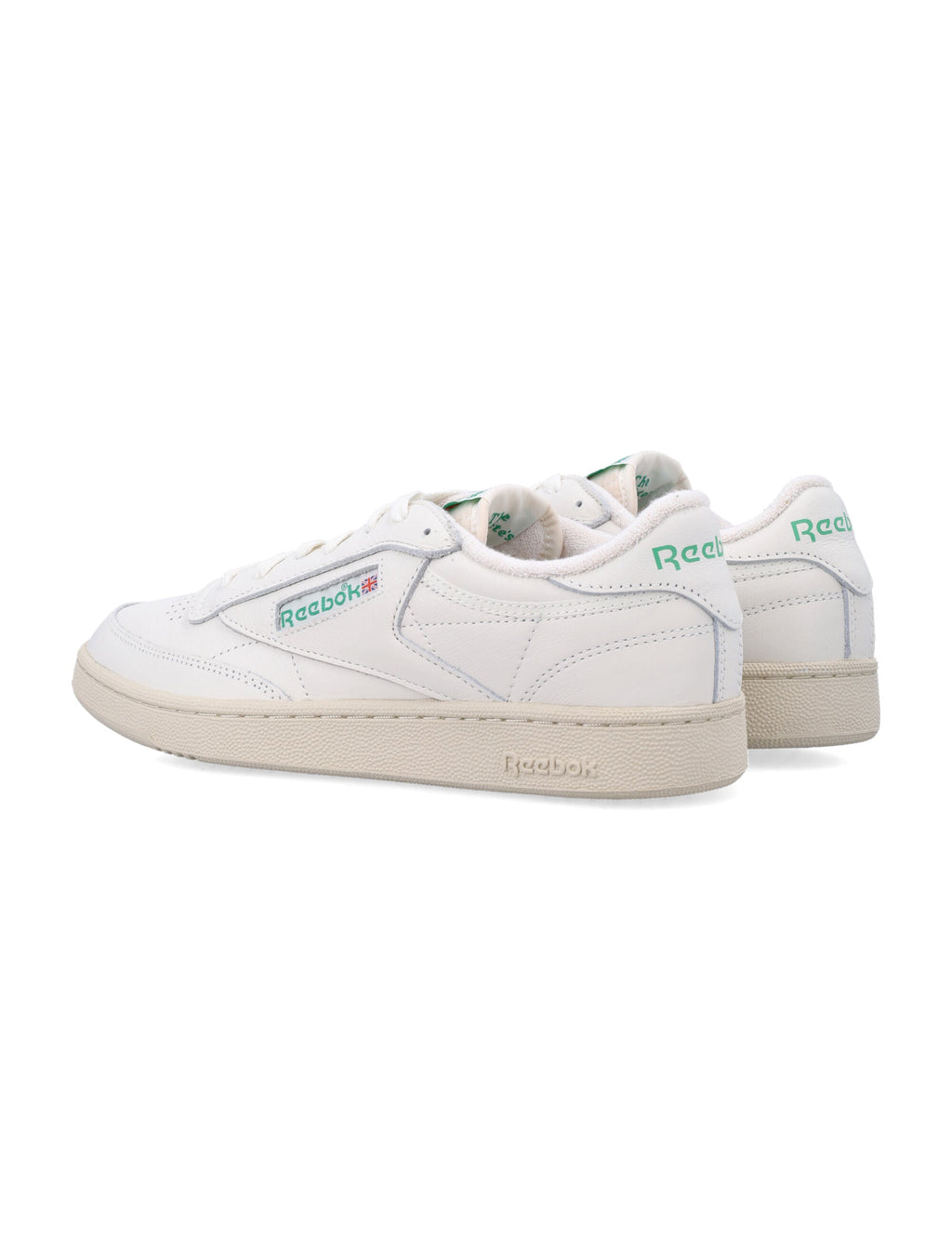 Reebok Reebok Club C 85 Vintage Leather Sneakers White And Green