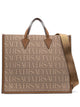 Versace Shopper Bag With Allover Logo