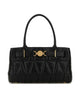 Versace Black Leather Medusa  95 Shopping Bag