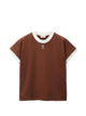Versace Brown Cotton Elastane T-Shirt