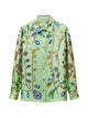 Versace Patterned Silk Shirt