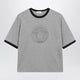 Versace Cotton Jersey Tshirt With Printed Logo